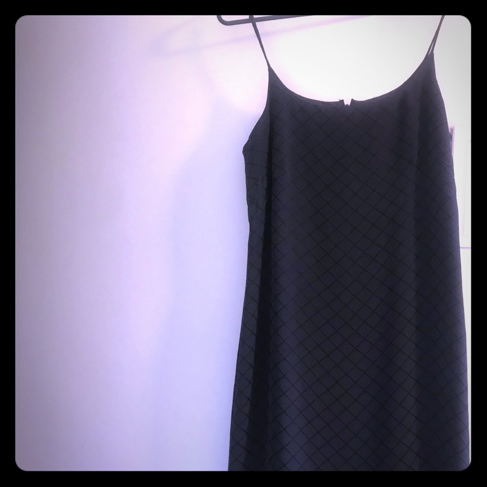 Banana republic checkered cocktail dress